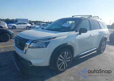 2022 Nissan Pathfinder Platinum 2Wd из США, поврежденный, VIN 5N1DR3DG2NC248445